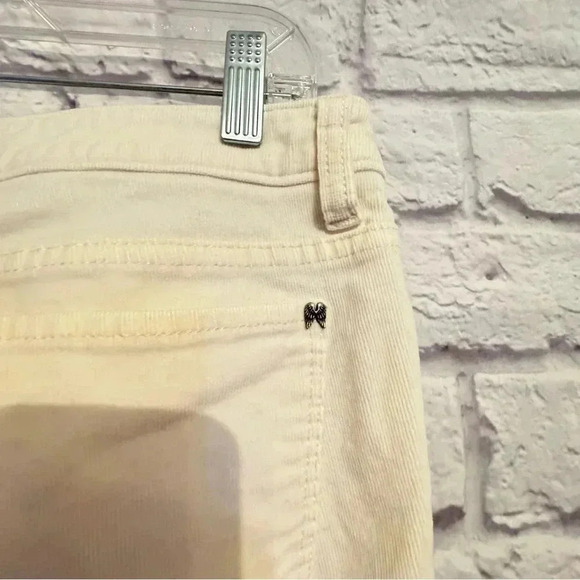 Victoria’s Secret VS Pencil Off White Corduroy Pants - Picture 7 of 14
